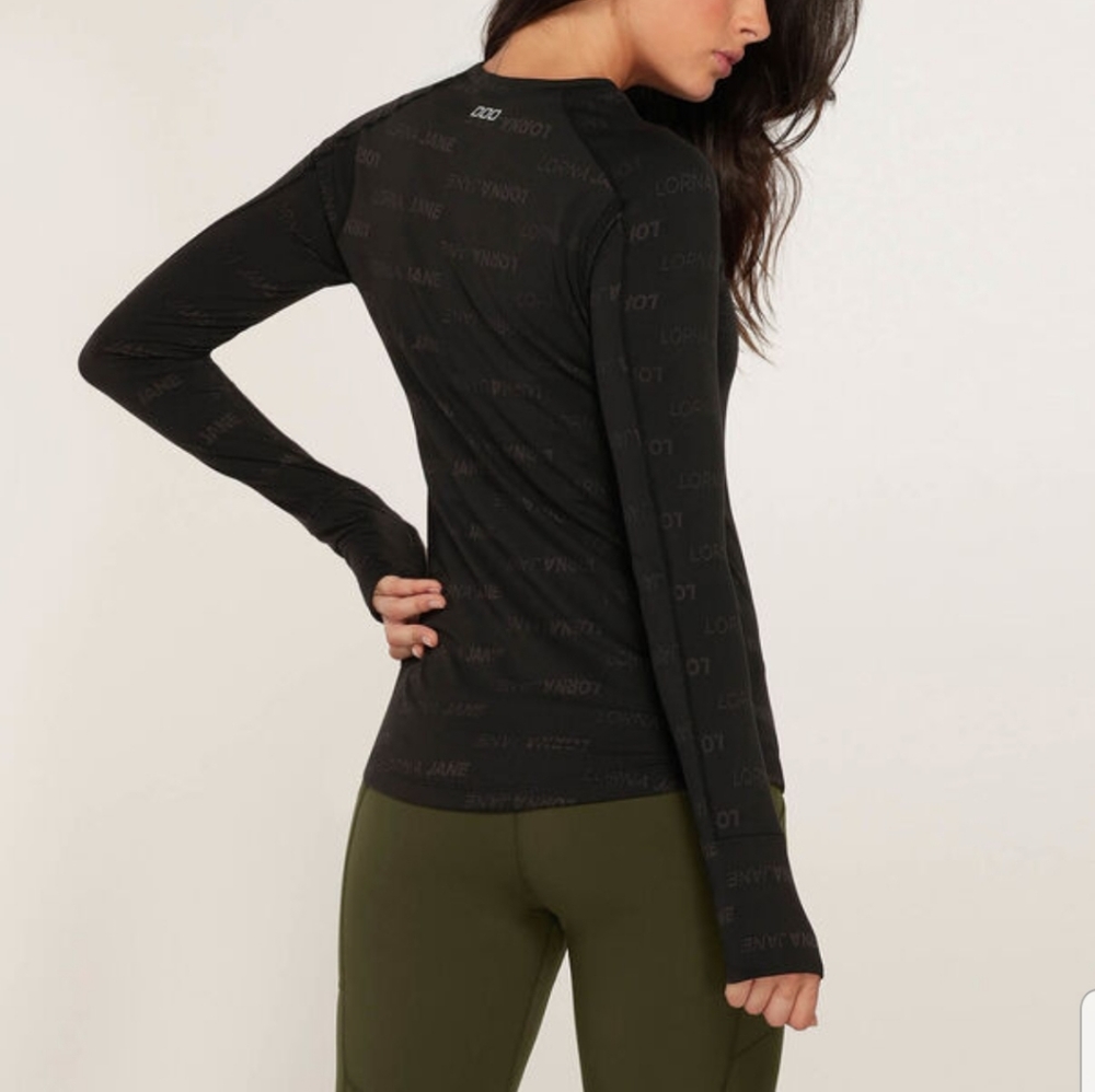 Lorna Jane Performance Preforated Longsleeve - image 2